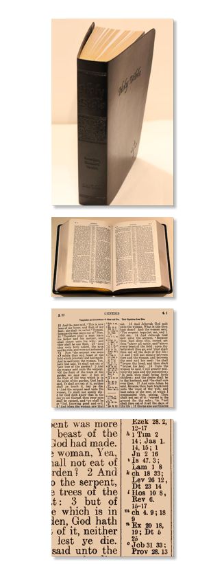 1901 American Standard Version Reference Bible - Teacher's Edition